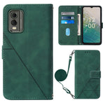 Custodia portafoglio in pelle per Nokia G22 con flip 3D