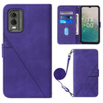 Custodia portafoglio in pelle per Nokia G22 con flip 3D