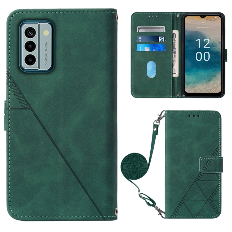 Custodia portafoglio in pelle per Nokia G22 con flip 3D