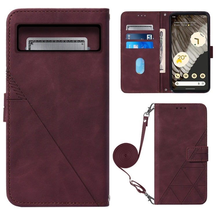 Custodia portafoglio in pelle con flip per Google Pixel 8 Pro