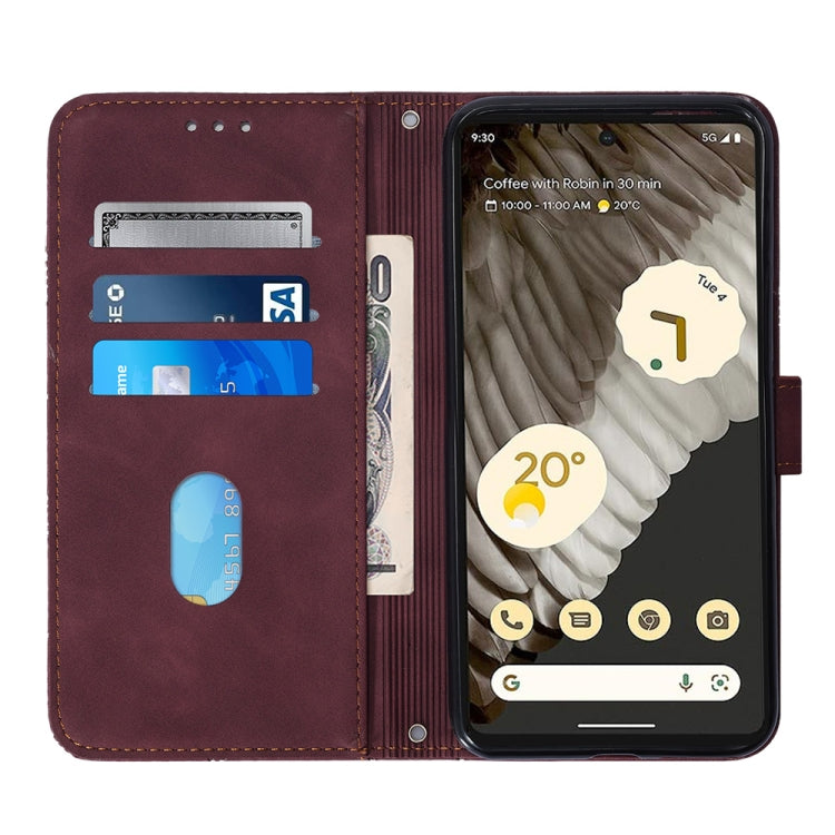 Custodia portafoglio in pelle con flip per Google Pixel 8 Pro