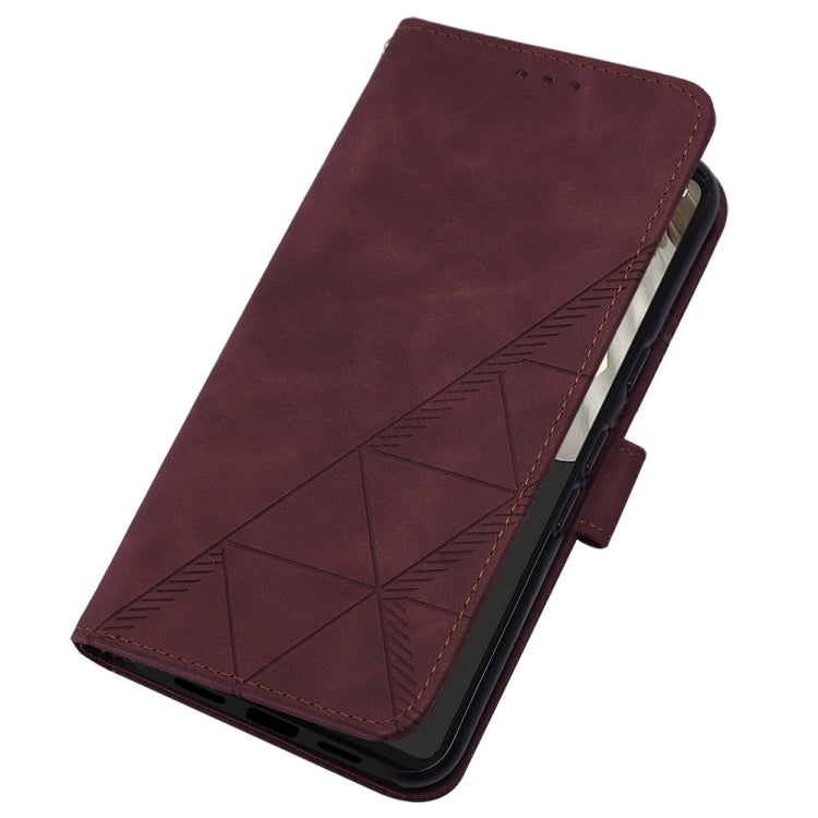 Custodia portafoglio in pelle con flip per Google Pixel 8 Pro
