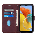 Custodia portafoglio in pelle per Samsung Galaxy M14