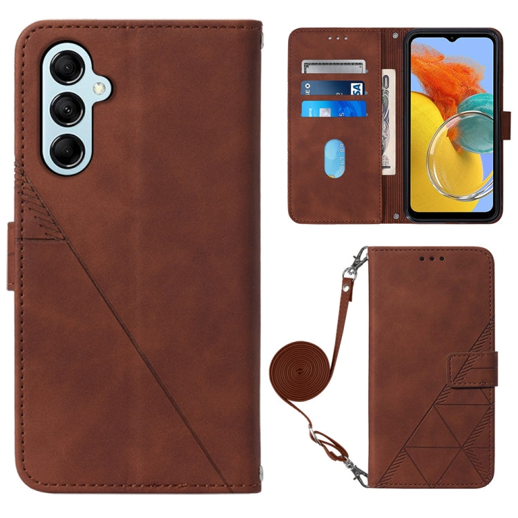 Custodia portafoglio in pelle per Samsung Galaxy M14
