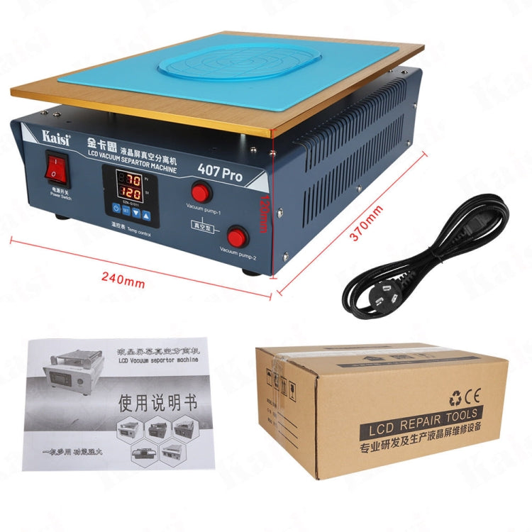 Kaisi 407 Pro separatore LCD 18 pollici doppia pompa