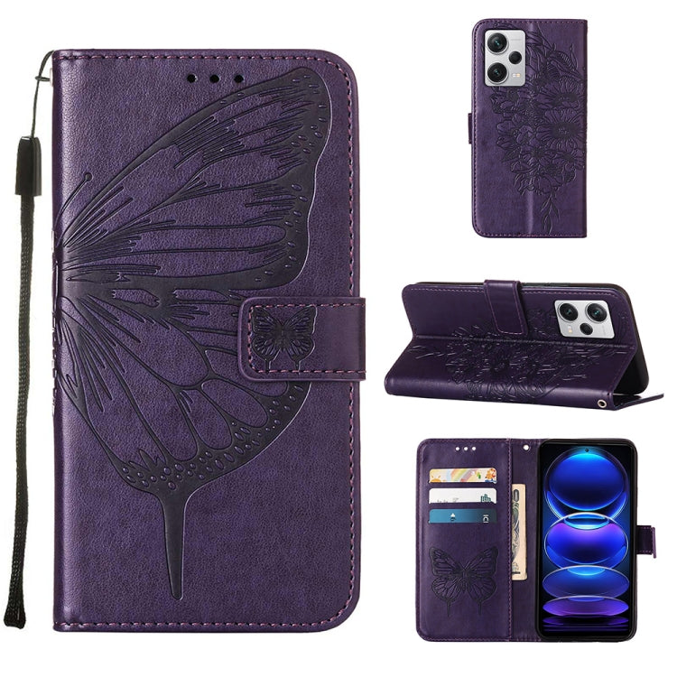 Custodia per telefono in pelle con farfalla goffrata, For Xiaomi Redmi Note 12 Pro+ 5G / Note 12 Explorer, For Xiaomi Redmi Note 12 Pro+ 5G, For Xiaomi 13, For Xiaomi 13 Lite 5G