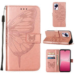 Custodia per telefono in pelle con farfalla goffrata, For Xiaomi Redmi Note 12 Pro+ 5G / Note 12 Explorer, For Xiaomi Redmi Note 12 Pro+ 5G, For Xiaomi 13, For Xiaomi 13 Lite 5G