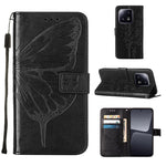 Custodia per telefono in pelle con farfalla goffrata, For Xiaomi 13 Pro, For Xiaomi Poco X5 Pro 5G / Redmi Note 12 Pro Speed