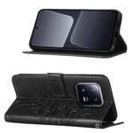 Custodia per telefono in pelle con farfalla goffrata, For Xiaomi 13 Pro, For Xiaomi Poco X5 Pro 5G / Redmi Note 12 Pro Speed