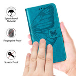 Custodia per telefono in pelle con farfalla goffrata, For Xiaomi 13 Pro, For Xiaomi Poco X5 Pro 5G / Redmi Note 12 Pro Speed