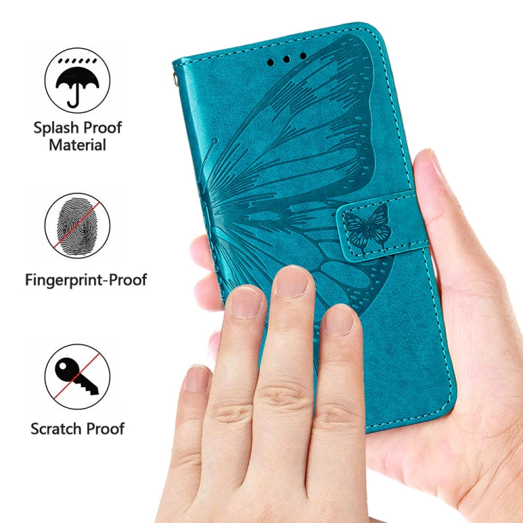 Custodia per telefono in pelle con farfalla goffrata, For Xiaomi 13 Pro, For Xiaomi Poco X5 Pro 5G / Redmi Note 12 Pro Speed