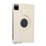 Custodia per tablet in pelle con texture Litchi con rotazione a 360 gradi, For Xiaomi Pad 6 / Pad 6 Pro