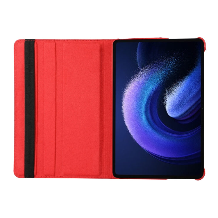 Custodia per tablet in pelle con texture Litchi con rotazione a 360 gradi, For Xiaomi Pad 6 / Pad 6 Pro