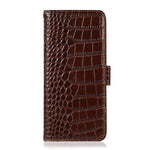 Custodia per telefono in pelle di vacchetta di coccodrillo, For Asus ROG Phone 7