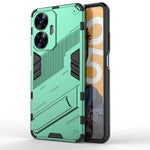 Punk Armor 2 in 1 PC + custodia per telefono antiurto in TPU con supporto invisibile, For Huawei P60 Art, For Realme C55