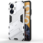 Punk Armor 2 in 1 PC + custodia per telefono antiurto in TPU con supporto invisibile, For Huawei P60 Art, For Realme C55