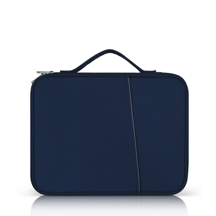 Borsa in pelle con trama per laptop 9.7-11 pollici