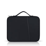 Borsa in pelle con trama per laptop 9.7-11 pollici