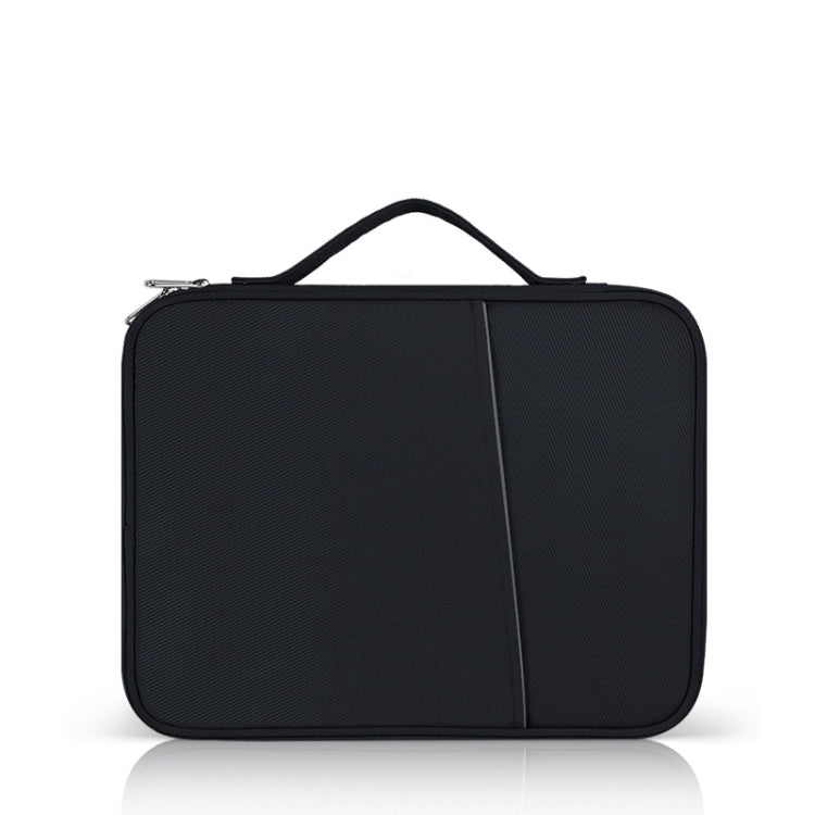 Borsa in pelle con trama per laptop 9.7-11 pollici