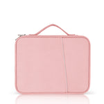 Borsa in pelle con trama per laptop 9.7-11 pollici