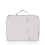 Borsa in pelle con trama per laptop 9.7-11 pollici