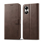 LC.IMEEKE Custodia in pelle a vibrazione orizzontale con struttura in vitello, For OPPO A78 5G Global