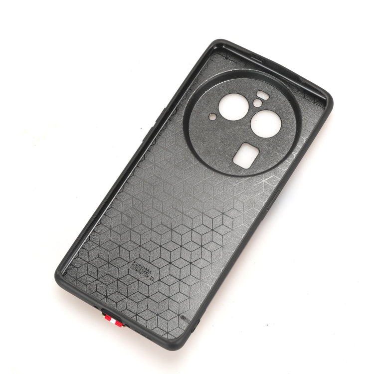 Custodia per telefono posteriore in pelle con cinturino, For OPPO Find X6 Pro 5G, For Realme C55