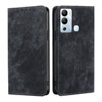 Custodia per telefono in pelle magnetica con spazzola antifurto RFID, For Infinix Hot 12i, For Tecno Camon 19 Neo, For Infinix Hot 20 4G, For Tecno Camon 19 / 19 Pro