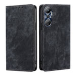 Custodia per telefono in pelle magnetica con spazzola antifurto RFID, For Infinix Hot 12i, For Tecno Camon 19 Neo, For Infinix Hot 20 4G, For Tecno Camon 19 / 19 Pro