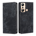 Custodia per telefono in pelle magnetica con spazzola antifurto RFID, For Infinix Hot 20i, For Tecno Pop 6 Pro, For Infinix Hot 20S, For Infinix Note 10 Pro