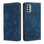 Custodia per telefono in pelle magnetica con spazzola antifurto RFID, For Motorola Moto G Power 2023, For Nokia G22, For OnePlus Ace 2V 5G, For OPPO Find X6 5G