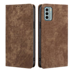 Custodia per telefono in pelle magnetica con spazzola antifurto RFID, For Motorola Moto G Power 2023, For Nokia G22, For OnePlus Ace 2V 5G, For OPPO Find X6 5G