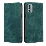 Custodia per telefono in pelle magnetica con spazzola antifurto RFID, For Motorola Moto G Power 2023, For Nokia G22, For OnePlus Ace 2V 5G, For OPPO Find X6 5G