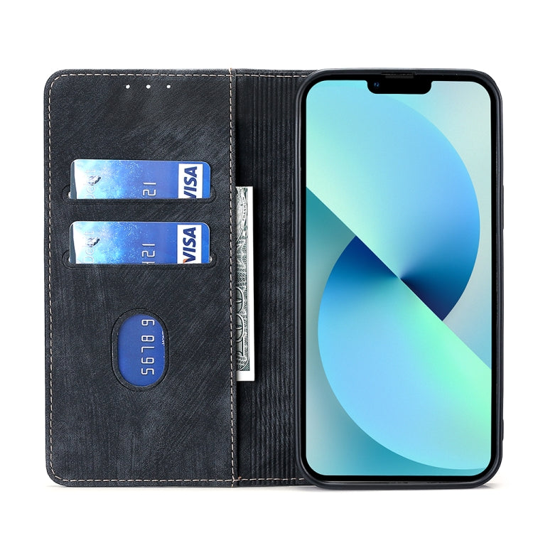 Custodia per telefono in pelle magnetica con spazzola antifurto RFID, For Tecno Pova 4, For Infinix Note 11, For Tecno Pova 4 Pro, For Infinix Smart 6 Plus