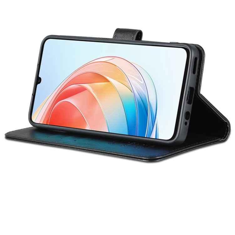 AZNS Custodia per cellulare in pelle di pecora con struttura in pelle di pecora, For vivo Y100, For Honor 70 Lite