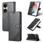 AZNS Custodia per cellulare in pelle di pecora con struttura in pelle di pecora, For vivo Y100, For Honor 70 Lite