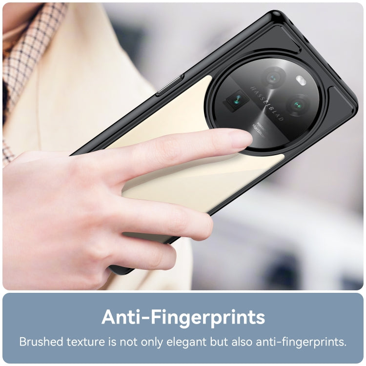 Custodia per telefono in acrilico + TPU serie colorata, For OPPO Find X6 5G