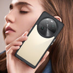 Custodia per telefono in acrilico + TPU serie colorata, For OPPO Find X6 5G