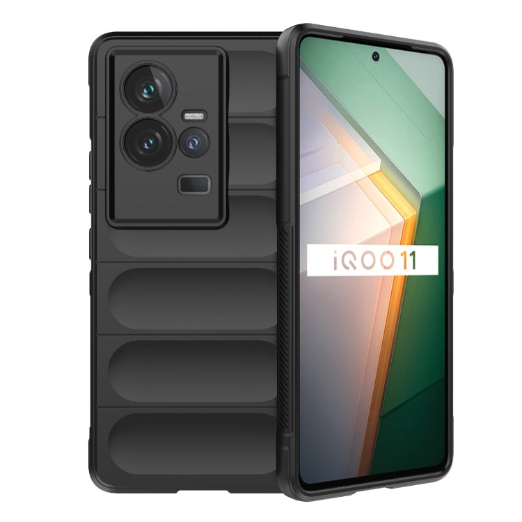 Magic Shield TPU + custodia per telefono in flanella, For vivo iQOO 11 5G, For vivo iQOO 11 Pro 5G