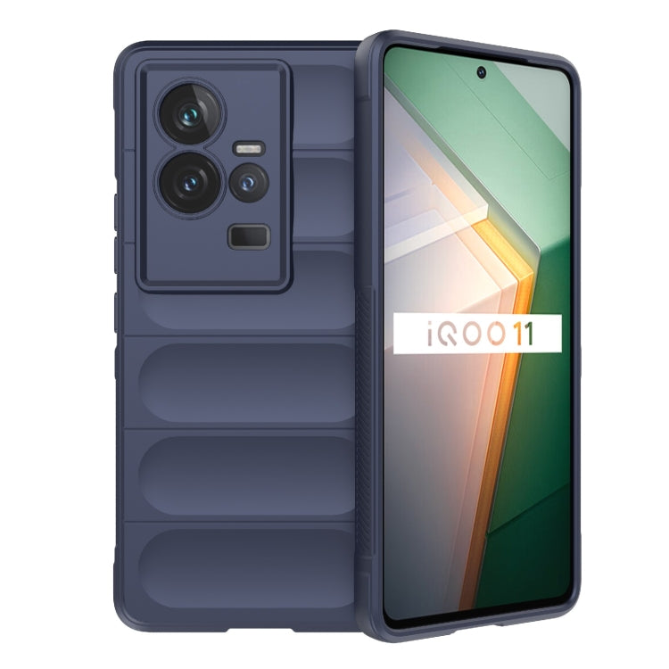Magic Shield TPU + custodia per telefono in flanella, For vivo iQOO 11 5G, For vivo iQOO 11 Pro 5G