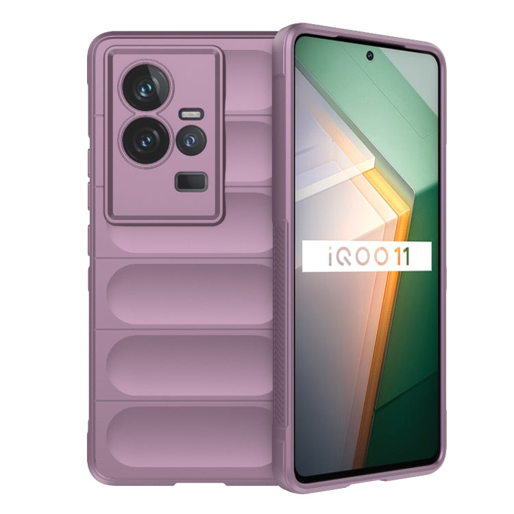 Magic Shield TPU + custodia per telefono in flanella, For vivo iQOO 11 5G, For vivo iQOO 11 Pro 5G