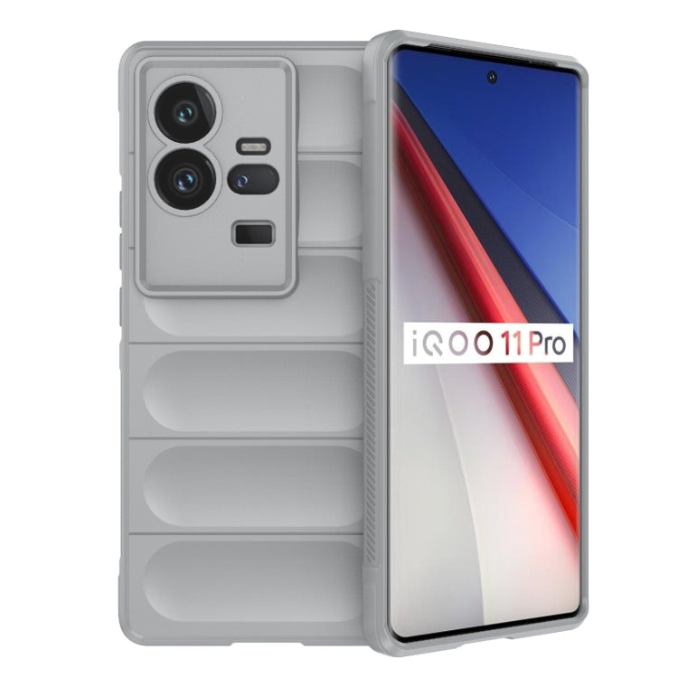 Magic Shield TPU + custodia per telefono in flanella, For vivo iQOO 11 5G, For vivo iQOO 11 Pro 5G