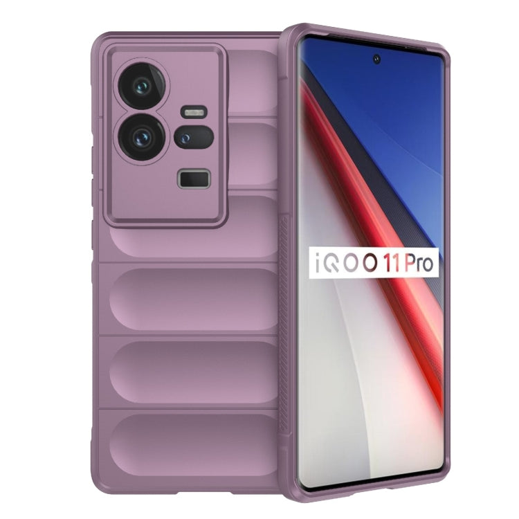 Magic Shield TPU + custodia per telefono in flanella, For vivo iQOO 11 5G, For vivo iQOO 11 Pro 5G