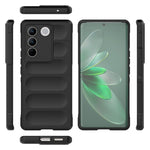 Magic Shield TPU + custodia per telefono in flanella, For vivo S16 Pro 5G, For Xiaomi Redmi 12C