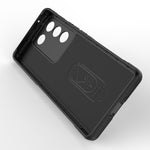 Magic Shield TPU + custodia per telefono in flanella, For vivo S16 Pro 5G, For Xiaomi Redmi 12C