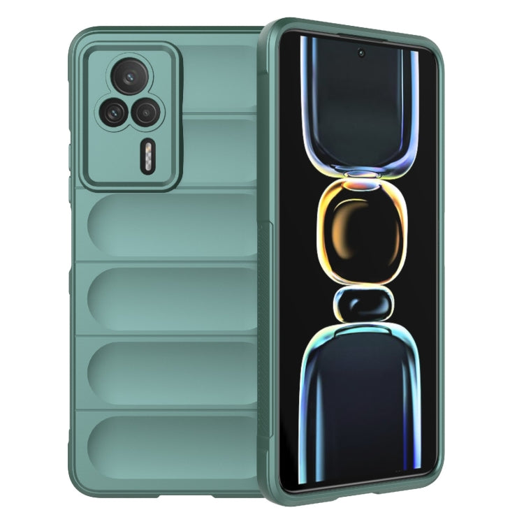 Magic Shield TPU + custodia per telefono in flanella, For Xiaomi Redmi K60E 5G, For OnePlus 11 5G