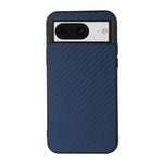 Custodia per telefono in PU con trama in fibra di carbonio, For Google Pixel 8, For Google Pixel 8 Pro