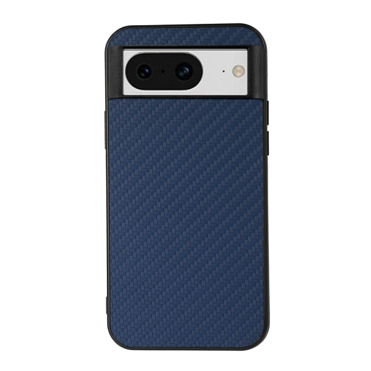 Custodia per telefono in PU con trama in fibra di carbonio, For Google Pixel 8, For Google Pixel 8 Pro