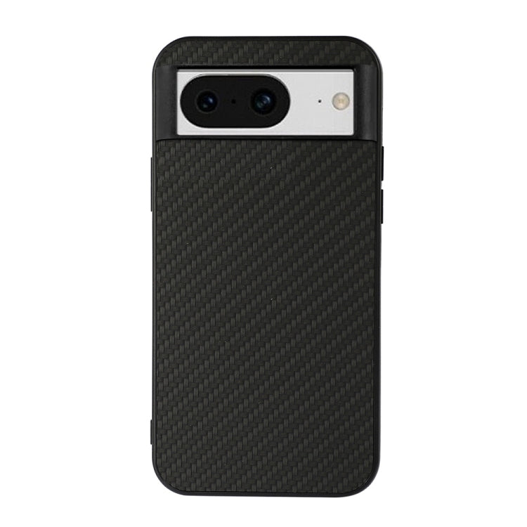 Custodia per telefono in PU con trama in fibra di carbonio, For Google Pixel 8, For Google Pixel 8 Pro