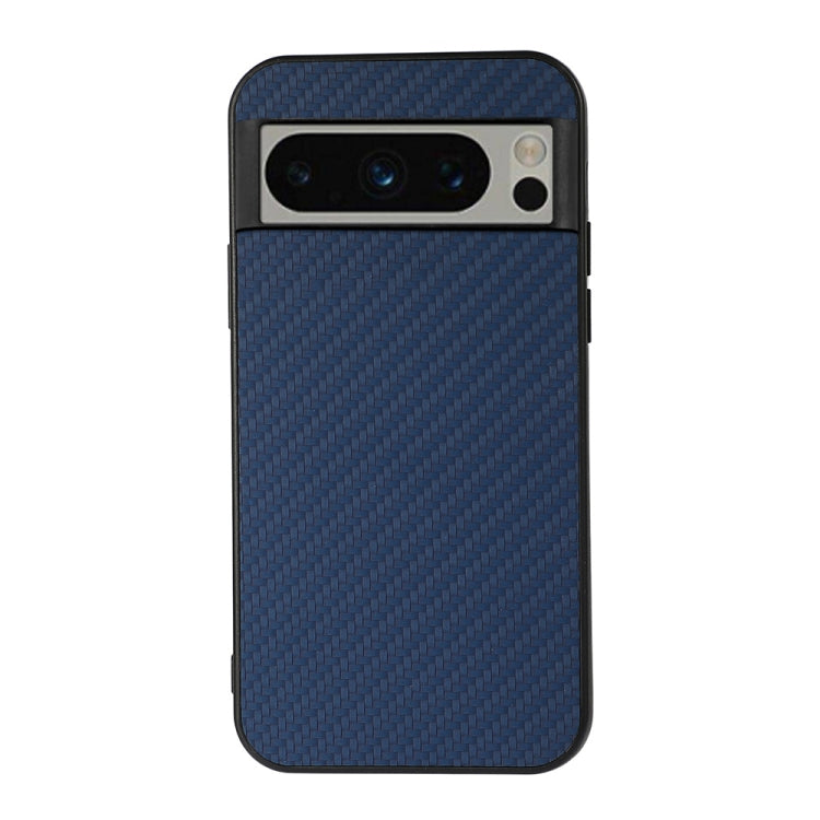 Custodia per telefono in PU con trama in fibra di carbonio, For Google Pixel 8, For Google Pixel 8 Pro